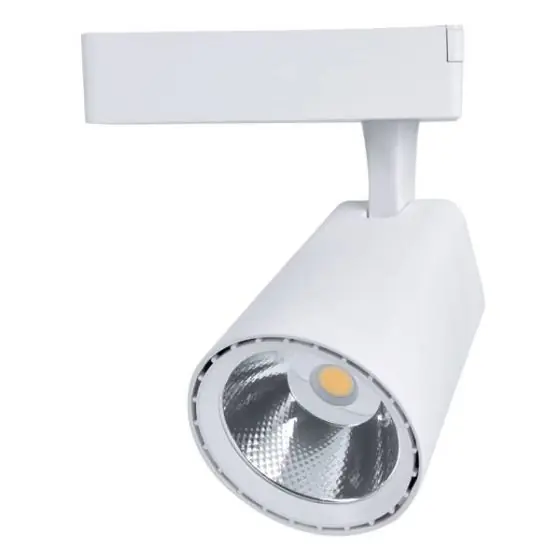 Szuper akció SKY TL5020 LED sínes lámpatest 20W melegfehér színhő (WW, 2700K) 36° 230V 93TL5020WW/WH