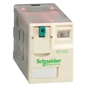 Miniatűr relé 6A 4v dugaszolós 12VDC monostabil IP40 Zelio RXM Schneider Biztonságos vásárlás