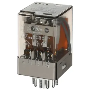 Általános célú relé 10A 3-v dugaszolós 24VAC monostabil IP20 60.13.8.024.0040 FINDER Korlátozott ajánlat