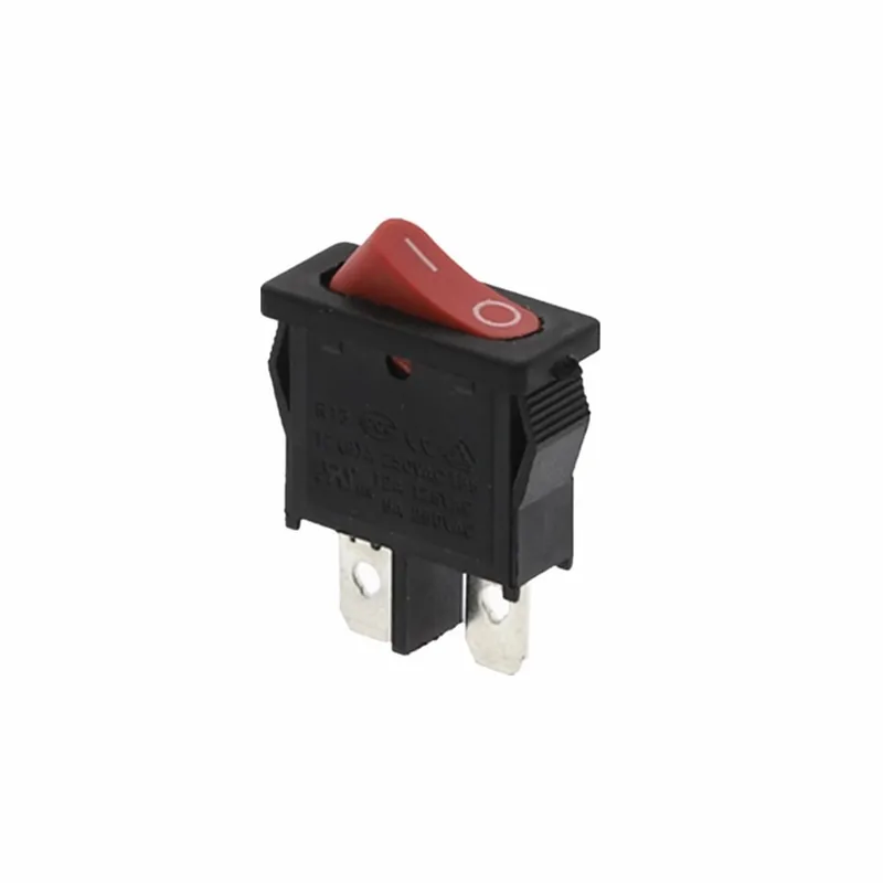 5db KCD1-110 Billenőkapcsoló 21mm*9mm 2Pin 6A/10A 250VAC/125VAC Tápkapcsoló Módosító kapcsoló autóhoz és Ingyenes szállítás