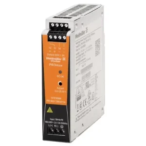 Kapcsolóüzemű DC tápegység 85-264VAC-be 80-370VDC-be 24VDC-ki 72W PRO MAX 72W 24V 3A Weidmüller Vedd meg most