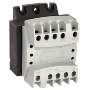 Árcsökkenés Vezérlőtranszformátor 1-fázisú 230V/prim 12V/szek 40VA IP2X 24V T40 230-400/12-24 LEGRAND