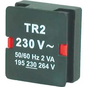 Népszerű AC-tápegység GAMMA-reléhez 230VAC-be 2VA TR2-230VAC Tele-Haase