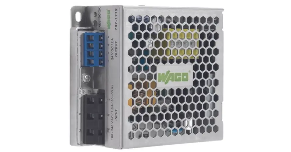 DC tápegység 85-264VAC-be 130-373VDC-be 22-26VDC-ki 2.5A-ki stabilizált 6M WAGO Akciós ár