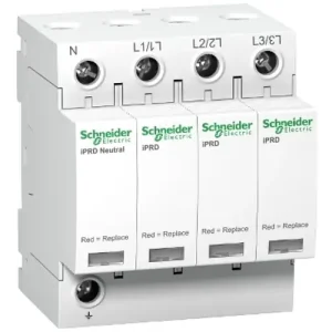 Akciós ár Túlfeszültség-levezető dugaszolható T2 TN-S TT 350V/AC 40kA 8M Acti9 iQuick PRD Schneider