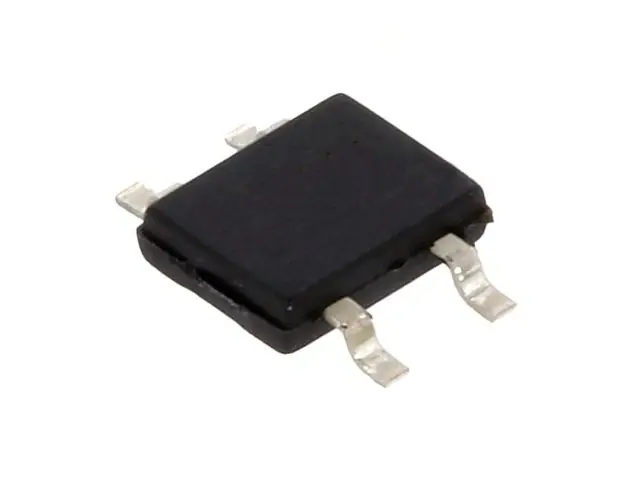 Egyenirányító diódahíd 800V 0.8A p=2,54 SMD S380 Alacsony ár