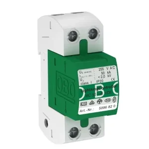 Szuper akció Villámáram-levezető 50kA-imp(10/350) 125kA 230V/AC 2kV 2M MC 50-B VDE OBO-BETTERMANN