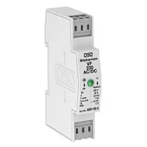 Túlfeszültség-levezető 1P 230V/AC 230V/DC 20A 2.5kA(L-N) 7kA(L+N-PE) VF230-AC/DC OBO-BETTERMANN Ne maradj le
