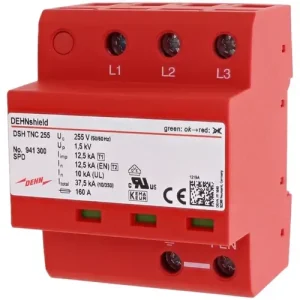 Villámáram-levezető kombi DEHNshield 3P 1+2 TNC 230V/AC 4M DSH TNC 255 DEHN+SÖHNE Utolsó esély