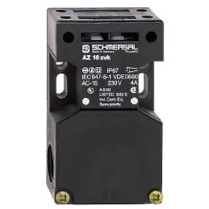 Expressz kézbesítés Biztonsági végálláskapcsoló kulcs nélkül 1-ny 1-z 4A/AC15/230V 4A/DC13/24V AZ 16ZVRK SCHMERSAL