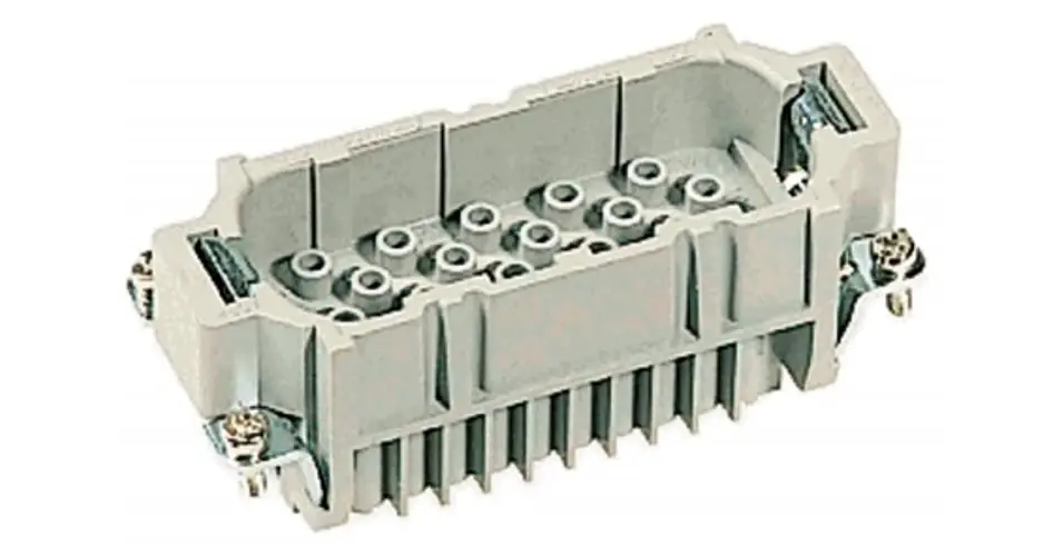 Ipari csatlakozó betét apa 40P 10A 250V krimpelt csapos termoplaszt-betét Han D 40 HARTING Legkelendőbb