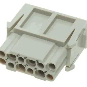Alacsony ár Ipari csatlakozó betét modul anya 12P 10A 250V krimpelt hüvely Han 12MOD DD HARTING