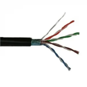 Ajánlat FTP Cat5e PE földkábel 4*2*AWG24 fekete