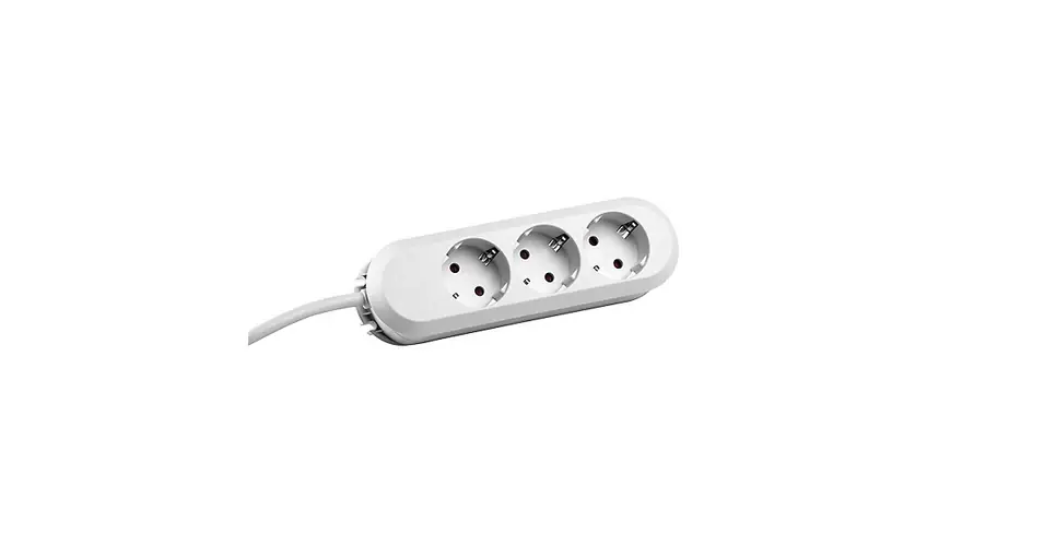 Asztali elosztósor 1.5m 3x2P+E/230V 16A fehér IP20 Smart Bachmann Népszerű