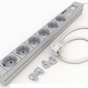 Energiaelosztó egység (PDU) 16A lengő dugós-csatlakozás 2.5m-kábel 230V Di-Strip KONTASET Akció