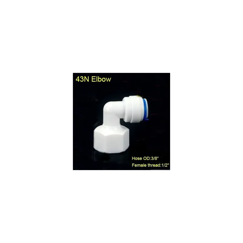 Szín: PLF9,5-04 - 1/4" 3/8" OD tömlőcső 1/8" 1/4" 1/2" fordított ozmózisos akvárium Outlet
