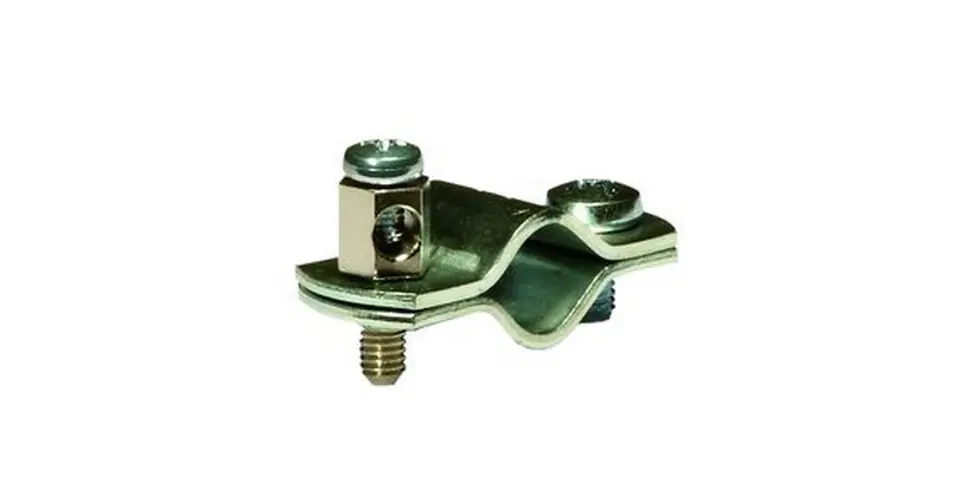 Szuper ajánlat Földelő csőbilincs 1" galván/elektrolit horganyzott acél 30-36mm 1 " FE 1 Pollmann