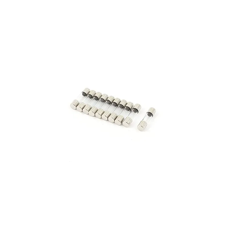 AMP: 2A - 100db/zsák Gyorsan kioldó üvegbiztosítékok Vegyes készlet 5*20mm 250V 0.1A 0.2A 0.5A 1A 2A 3A 4A 5A 6A 8A 10A Nézd meg most