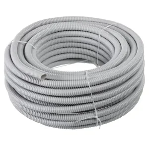 Rendeld meg most Gégecső spirális 30m 25mm-átmérő PVC szürke UV-álló 320N nyomásálló ELETTROCANALI