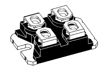 Csak ma Dióda DUAL 400V 2x100A<30nS SMPS DSEP2X101-04A