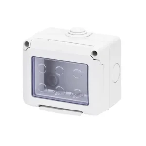 Biztonságos fizetés COMBI SYSTEM szerelvénydoboz FK szürke, gumimembrános 3 modulos, IP55 GW27043