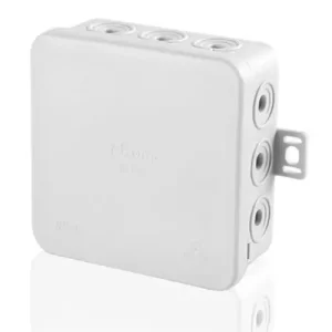 Rendeld meg most Kötődoboz falonkívüli 75mmx 75mmx 40mm szürke műanyag IP54 12 kábel/cső E125 F-TRONIC