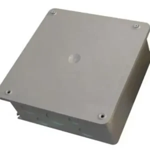 Kötődoboz zárt 100mmx 100mmx szürke műanyag IP44 kábel/cső Müdn BUDVILL Azonnal elérhető