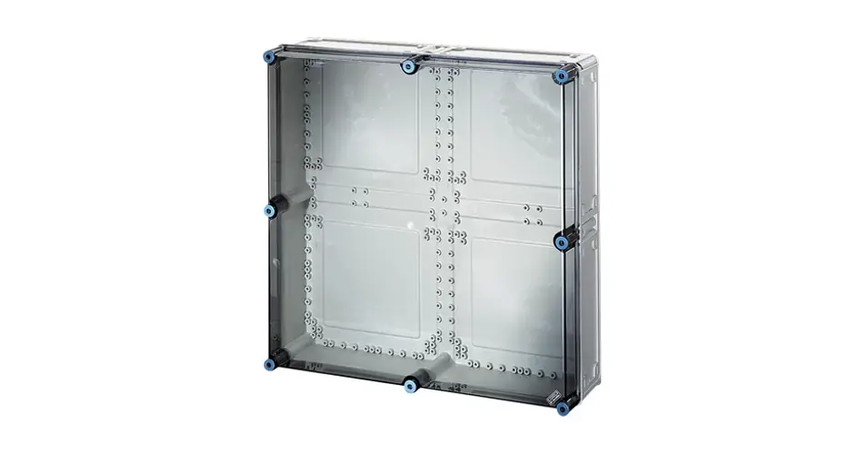 Árcsökkenés Üres elosztószekrény műanyag 600mmx 600mmx 170mm IP65 átlátszófedlél Mi 70800 Hensel