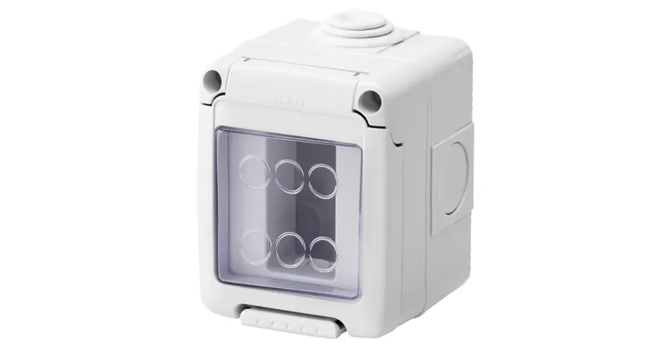 COMBI SYSTEM szerelvénydoboz FK szürke, gumimembrános 1 modulos, IP55 GW27041 Korlátozott ajánlat