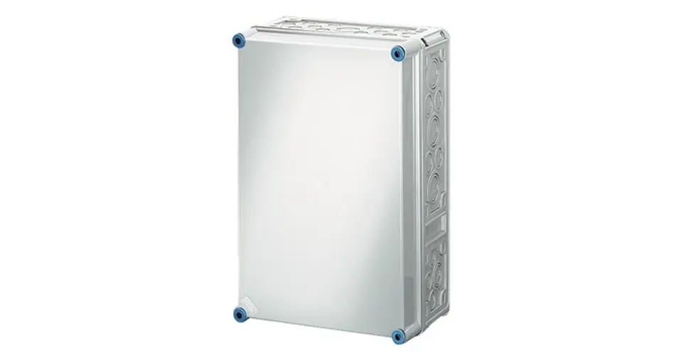 Biztonságos vásárlás Üres elosztószekrény műanyag 450mmx 300mmx 170mm IP65 Mi 70301 Hensel