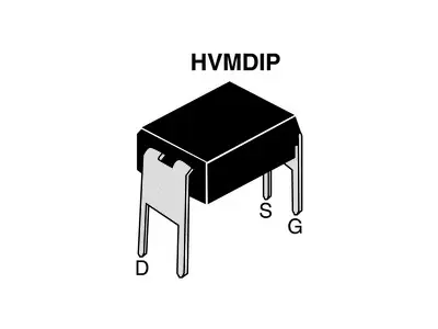 Tranzisztor N-MOSFET 200V 0.8A/6.4Ap 1W 0.8R (0.48A) DIP IRFD220 Utolsó esély