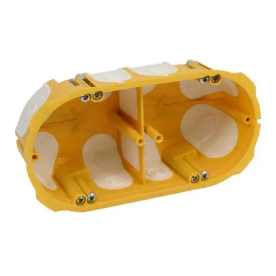 Gipszkartondoboz,2-es,65mm,gumis KPL 64-50/2LD NA Prémium