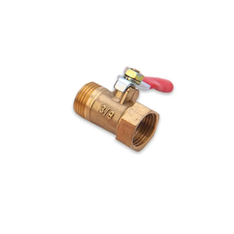 Vedd meg most Specifikáció: 1/2" - Sárgaréz kis golyóscsap 1/8" 1/4" 3/8" 1/2" anya/apa menet sárgaréz szelep