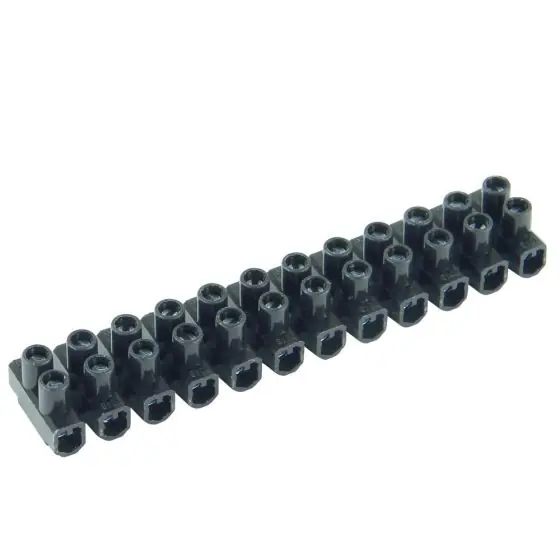 Akció Sorkapocs 2 csavaros 2.5-6/10 mm 12 pólusú, fekete, 0518409777