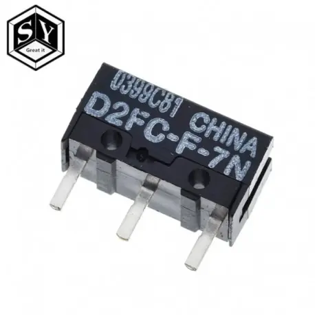 NAGY 10PCS / LOT Új hiteles OMRON 5 milliószoros egér mikrokapcsoló D2FC-F-7N egérgomb D2FC-E-7N D2FC Prémium