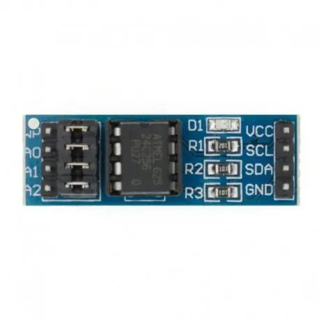 Olcsó AT24C256 modul - AT24C256 24C256 I2C interfész EEPROM memória modul arduino számára