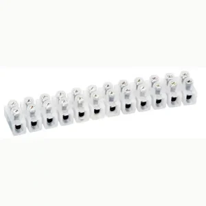 Akciós ár Nylbloc sorkapocs 4mm2 12 részes fehér max24A