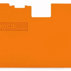 Sorkapocs vég-/elválasztólap narancs 1mm WAGO Akció