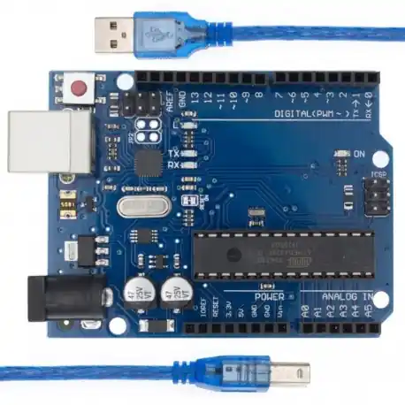 Logóval - 10 készlet ATMEGA328P DIP ATMEGA16U2 fejlesztőkártya az UNO R3 számára Legnépszerűbb