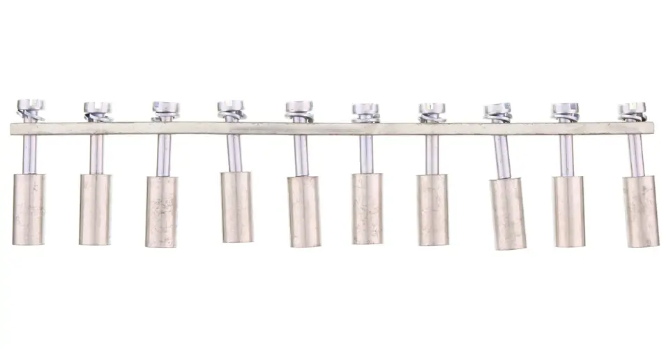 Keresztösszekötő 10-pólusú szigeteletlen 65A 16mm-mod.táv 35mm2 sorkapocshoz (RK35) Q 10 CONTA-CLIP Olcsó