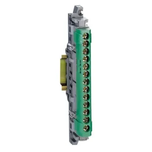 Biztonságos fizetés Sorkapocssín PE szigetelt 1x6-25+12x1,5-16mm2 zöld 100A réz kezeletlen Lexic LEGRAND