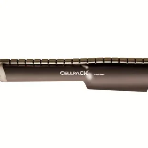 Végkiárusítás Zsugorcső cipzáras fekete gyantás 93mm/ 26mm-átmérő 1m közepes falú melegzsugor SRMAHV Cellpack