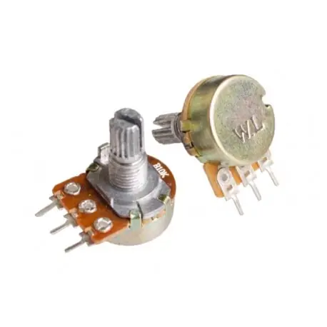 100K - 10db WH148 lineáris potenciométer B5K B10K B50K B100K 15mm tengely anya alátétekkel 3pin WH148 Legjobb ár