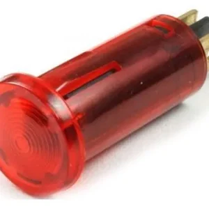 230V kontrol lámpa piros (kerek) Végkiárusítás