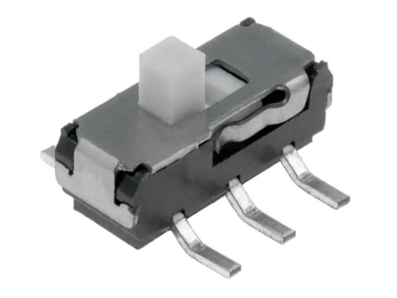 Kiárusítás SMD toló mikrokapcsoló 2 poziciós ON-ON 9x3.5x3.5mm