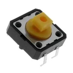 Gyors kiszállítás Mikrokapcsoló 12x12mm 4p g.=4mm 1.6N, magasság 7.3mm