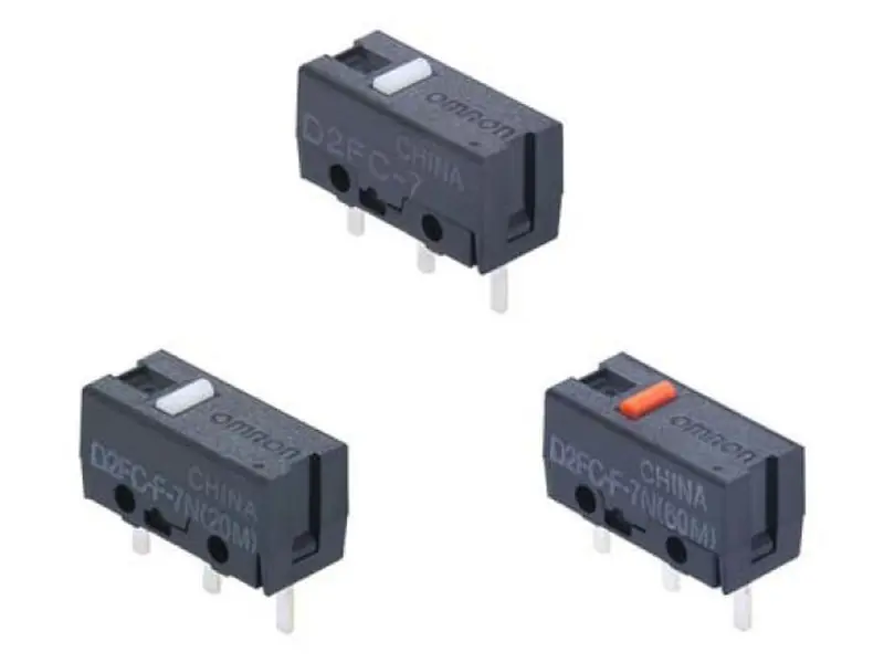 Mikrokapcsoló 0,1A 6Vdc, OFF-(ON) 3p. 12.8x5.8x6.5mm IP40 D2FC-F-7N-20M Csak ma