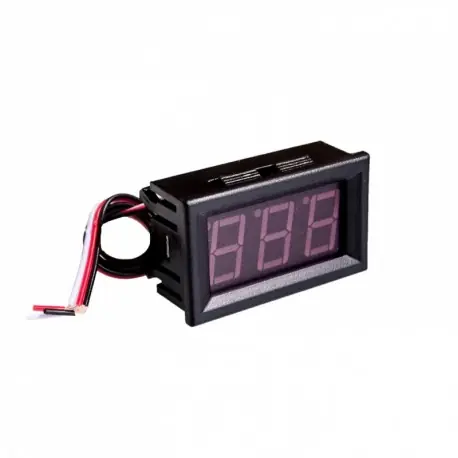 Népszerű Piros - 0,56 hüvelykes, 4,5-30 V-os egyenáramú autómotor piros LED-es digitális feszültségmérő mérőfeszültségű