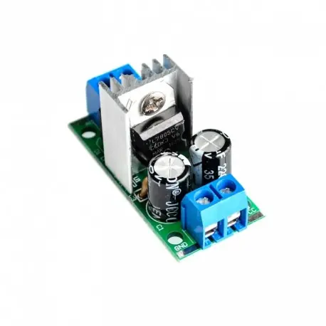 Exkluzív ajánlat L7805 - LM7805 LM7812 DC / AC három terminálos feszültségszabályozó tápegység modul 5V 9V 12V kimenet max 1.2A