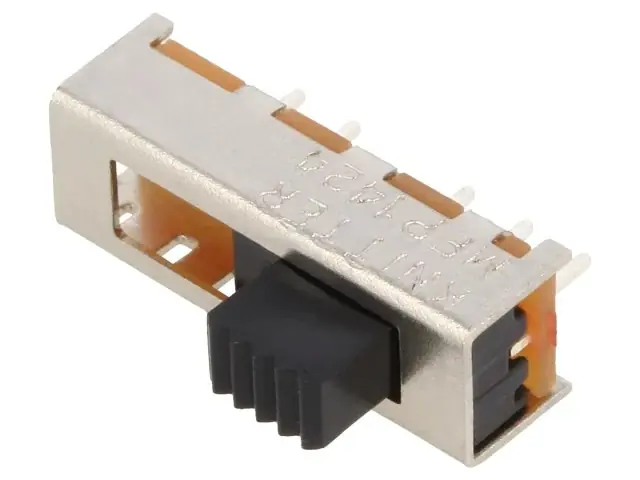 Exkluzív ajánlat Toló kapcsoló PCB 1x5p. 18x6mm (1 áramkörö 4 pozíció)